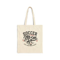 Soccer Mom Cotton Canvas Tote Bag