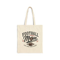 Football Mom Cotton Canvas Tote Bag